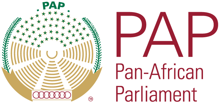 The logo for the Pan-African Parliament